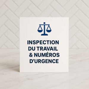 Inspection du Travail & Numéros d'Urgence